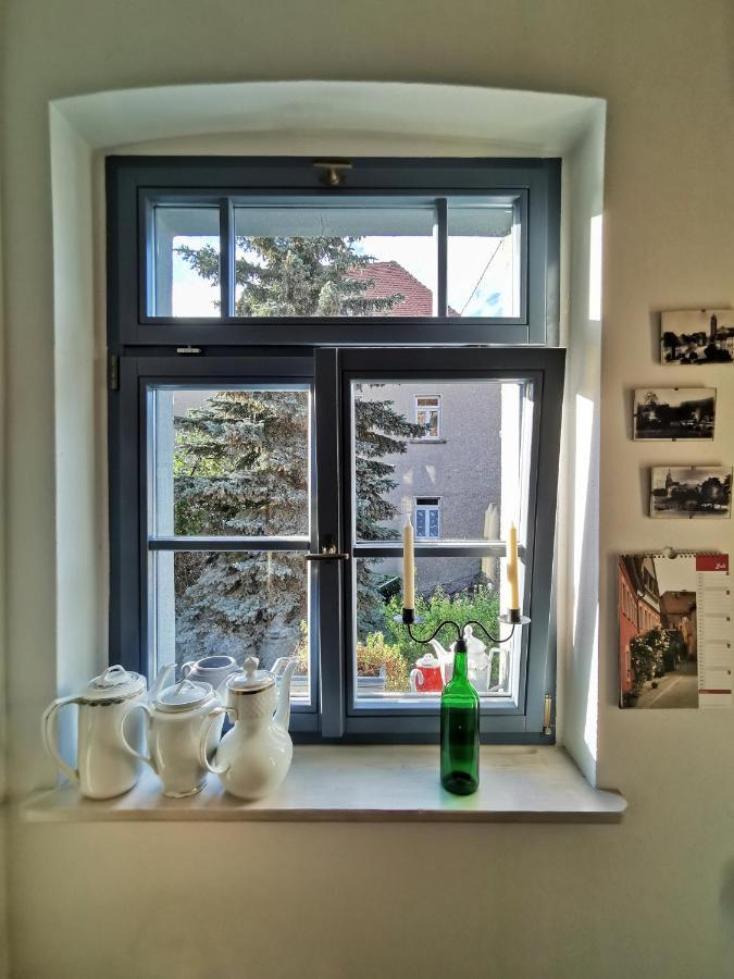 Weida Charmantes Apartment Siebenschlaefer - Ferienwohnung Cafe 7 מראה חיצוני תמונה