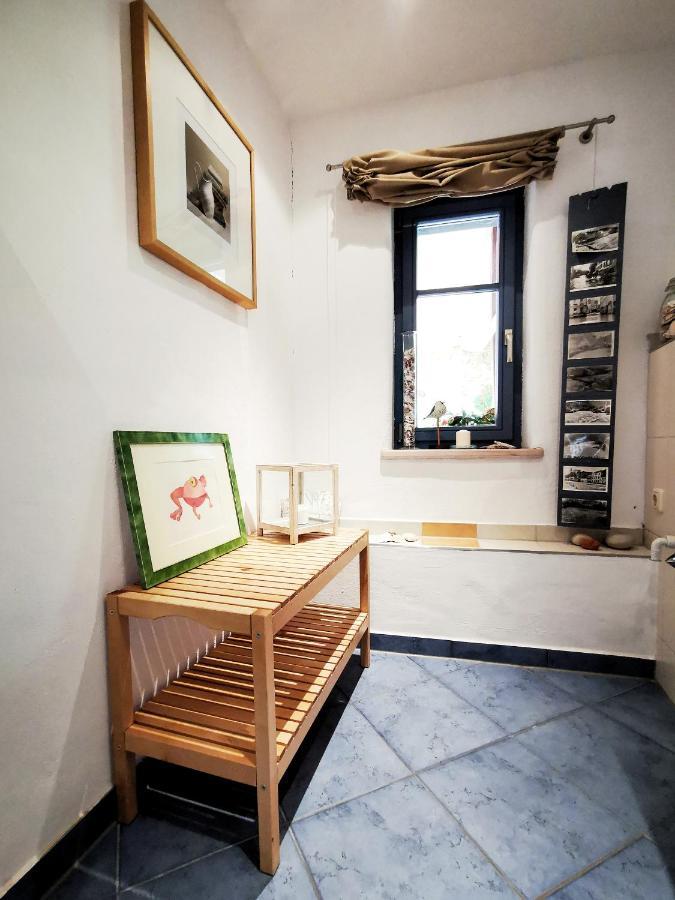 Weida Charmantes Apartment Siebenschlaefer - Ferienwohnung Cafe 7 מראה חיצוני תמונה