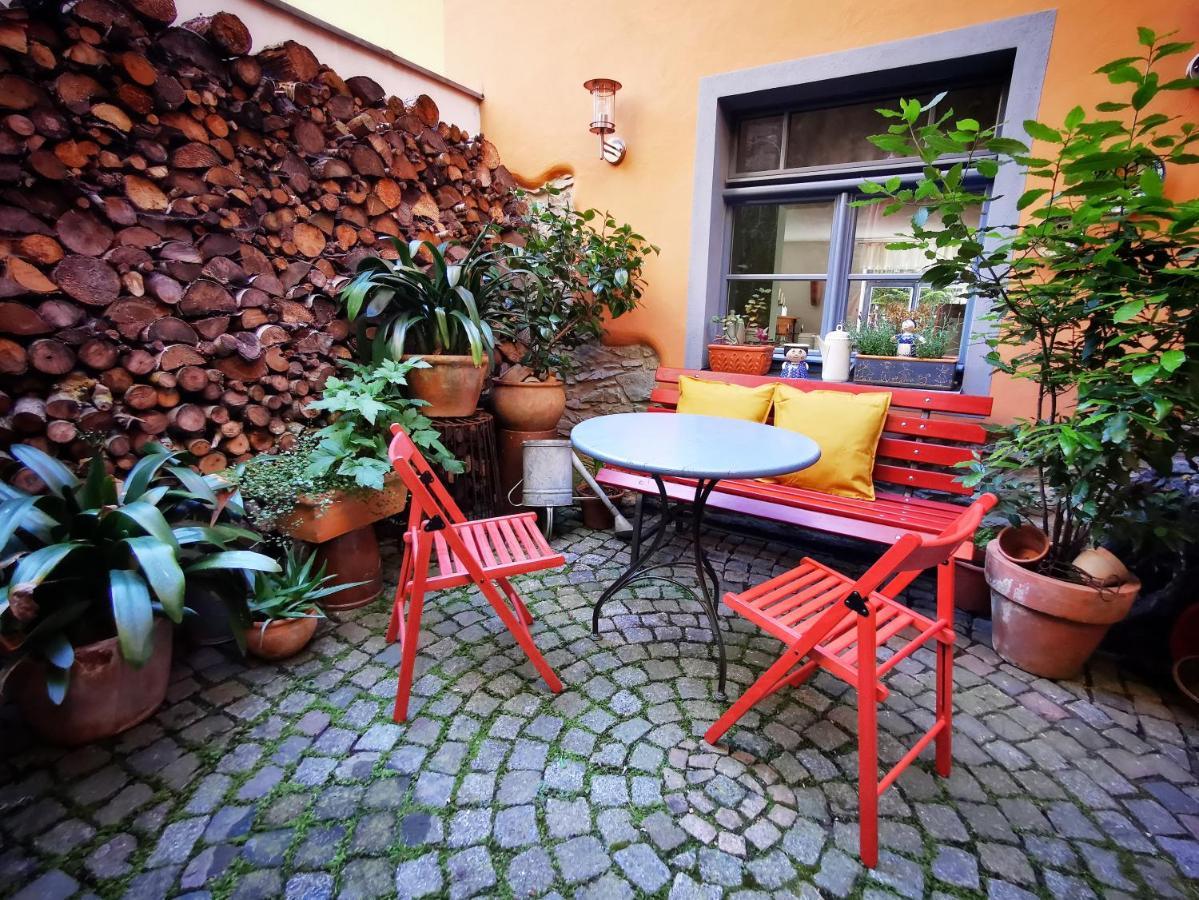 Weida Charmantes Apartment Siebenschlaefer - Ferienwohnung Cafe 7 מראה חיצוני תמונה
